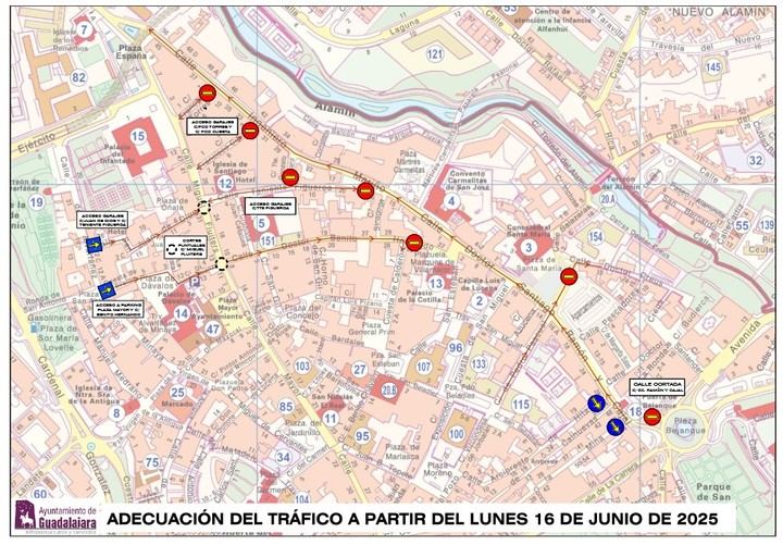 Corte de tráfico en Ingeniero Mariño por obras de mejora del firme