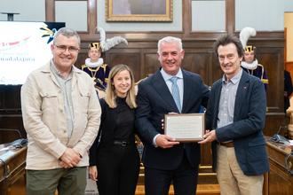 COSITAL Guadalajara recibe la Placa al Mérito Social en el Día de la Provincia tras la celebración de su centenario