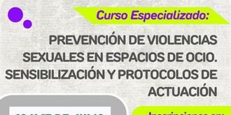 Curso para prevenir violencias sexuales en espacios de ocio en El Casar