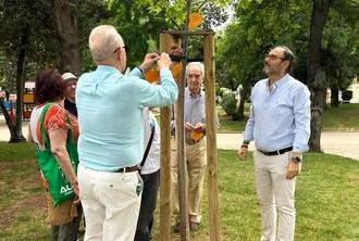 Homenaje al Árbol de los Donantes en el Parque de la Concordia por el Día Nacional del Donante