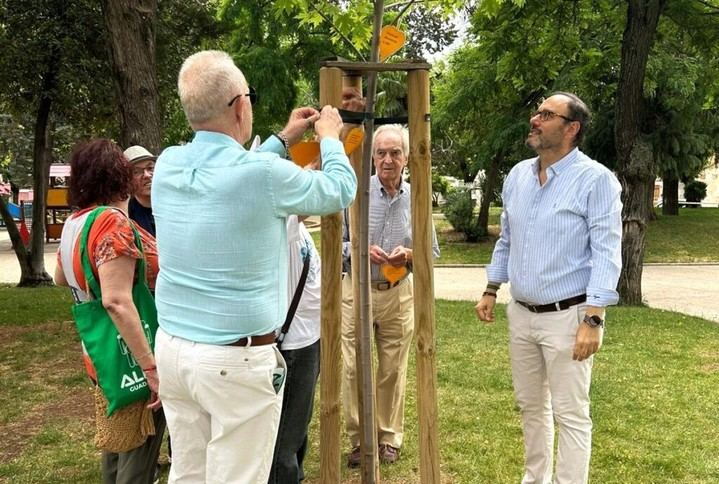 Homenaje al Árbol de los Donantes en el Parque de la Concordia por el Día Nacional del Donante
