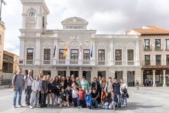 Guadalajara acoge a estudiantes del programa Erasmus+ del CEIP Ocejón