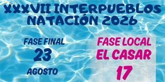 El Casar será sede de la fase local del Campeonato Interpueblos de Natación 2026