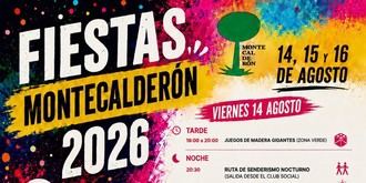 Fiestas de Montecalderón: diversión del 14 al 16 de agosto