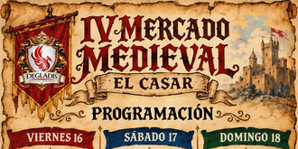 El Casar celebrará su IV Mercado Medieval del 16 al 18 de octubre