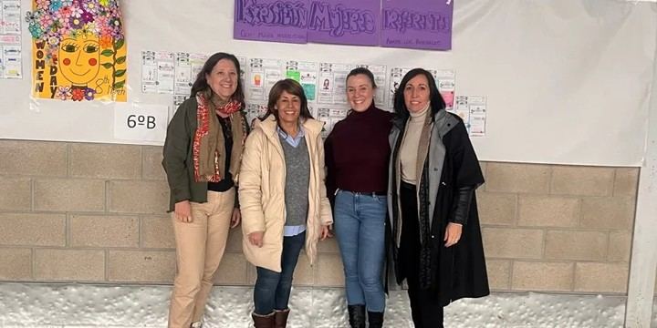 CEIP María Montessori rinde homenaje a mujeres inspiradoras en el 8M