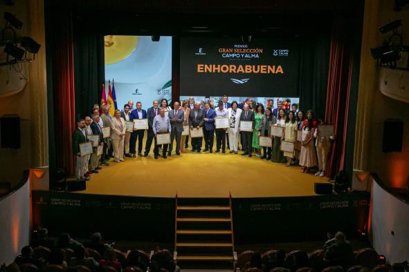Castilla-La Mancha destaca su agroalimentario en los Premios Gran Selección Campo y Alma