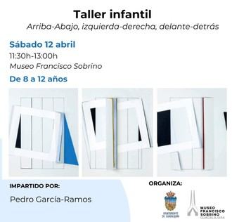 Taller infantil de arte en el Museo Francisco Sobrino con Pedro García-Ramos
