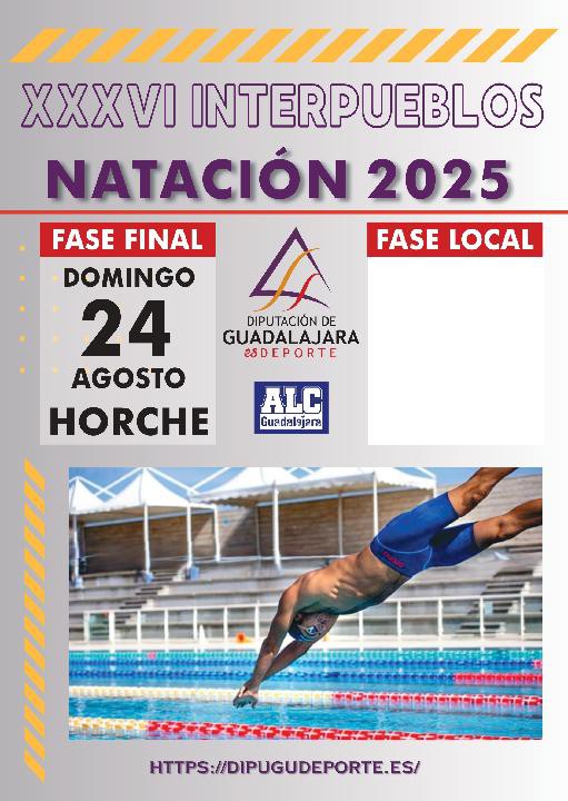 Comienza el XXXVI Interpueblos de Natación en 43 localidades el 15 de julio