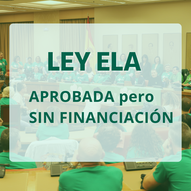 Enfermos de ELA reclaman las ayudas prometidas por la ley aprobada hace 7 meses