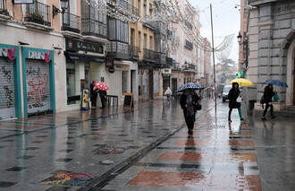 Día de paraguas este domingo en Guadalajara donde habrá un bajón drástico de las temperaturas con rachas de viento de hasta 20km/h