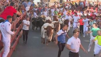 Un joven navarro de 28 años, herido por asta de toro en el quinto encierro de Sanse