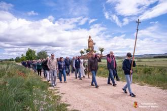 Yunquera celebra San Isidro la tradicional misa y procesión en la ermita