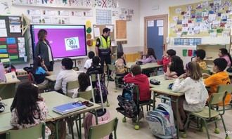 Cabanillas educa a sus escolares en seguridad vial y patinetes eléctricos