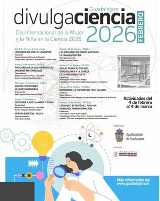Actividades culturales y científicas en Guadalajara durante febrero