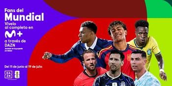 Disfruta del Mundial 2026 en Movistar Plus con DAZN