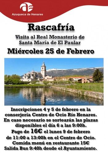 Azuqueca organiza dos excursiones para mayores en febrero y marzo