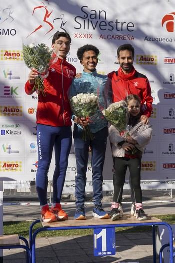 Tabernero y Martín se coronan en la 39 San Silvestre Alcarreña