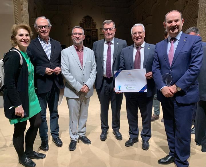 FECOMA, reconocida en los Premios de la Escuela de Emprendimiento de la UAH por su apoyo al emprendimiento universitario