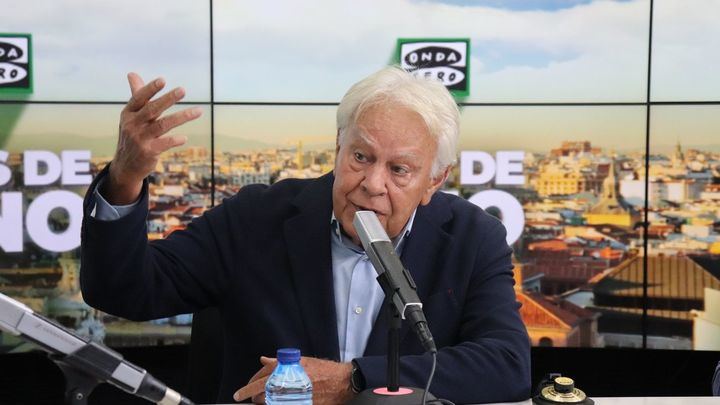 Felipe González: «No van a quitar nada de deuda a nadie, es mentira. Nos la vamos a tragar entre todos»