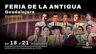 OneToro emitirá 12 festejos en directo en septiembre