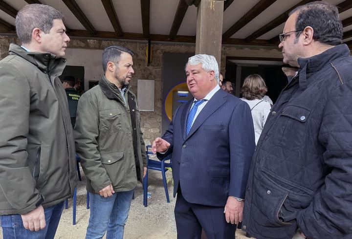 VOX Guadalajara muestra su apoyo, un año más, fera la Feria de las Mercaderías de Tendilla