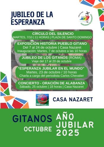 Los gitanos, tema y signo jubilar en Casa Nazaret durante octubre