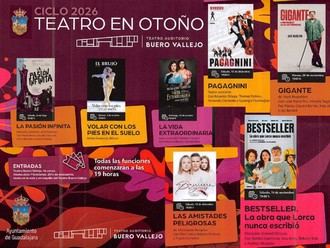 Regresa el Ciclo de Teatro en Otoño a Guadalajara con grandes figuras del escenario español