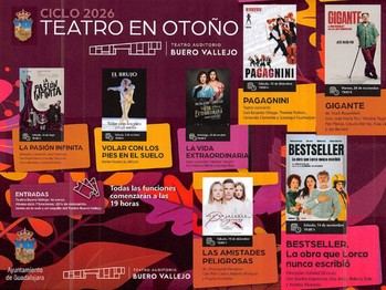 Regresa el Ciclo de Teatro en Otoño a Guadalajara con grandes figuras del escenario español