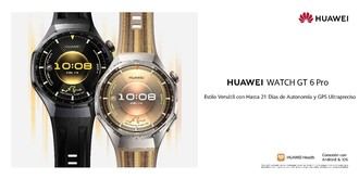 HUAWEI lanza el smartwatch GT 6 con 21 días de batería y GPS avanzado