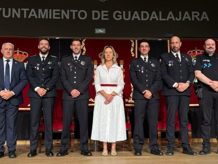 Guadalajara celebra a su Policía Local en el Día de los Ángeles Custodios