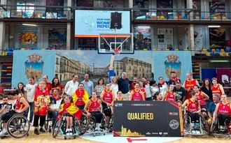 España clasifica para el Mundial de baloncesto en silla de ruedas femenino tras vencer a Angola en Guadalajara