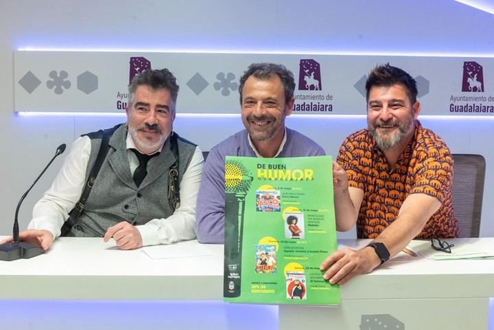 Guadalajara lanza el Festival de Buen Humor los jueves desde el 8 de mayo
