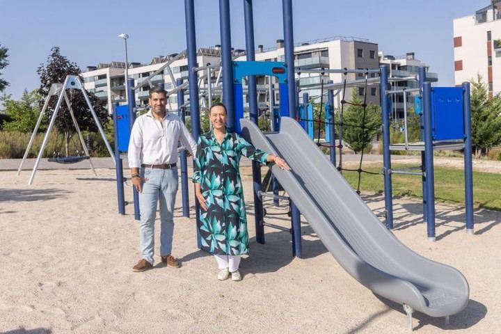 Guadalajara inaugura un nuevo parque infantil en el Remate de las Cañas