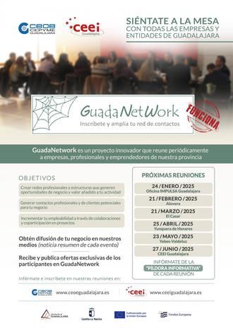 GuadaNetWork vuelve un año más con seis nuevos encuentros para este primer semestre del año