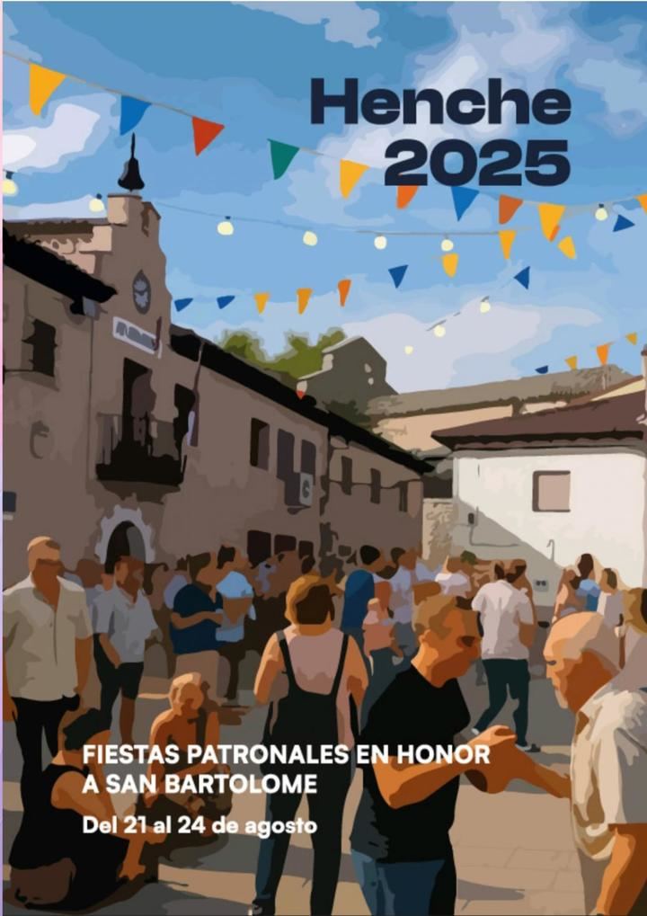 Todo preparado en Henche para festejar a San Bartolomé