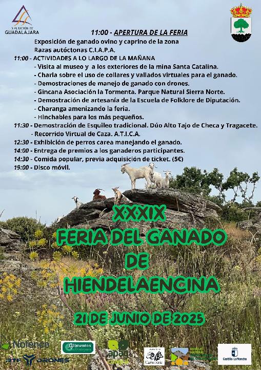 Hiendelaencina acoge su 39ª Feria del Ganado este sábado
