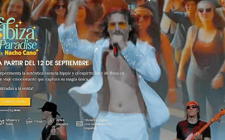 Madrid se sumerge en el espíritu libre de Ibiza con el espectáculo inmersivo de Nacho Cano