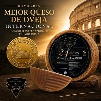 Queso de Cuenca gana el premio al Mejor Queso de Oveja en Roma