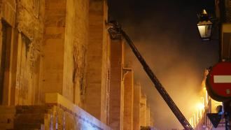 Incendio en la Mezquita de Córdoba
