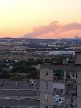 El acalde de Tamajón pide a afectados por el incendio de La Mierla que acaten las órdenes de la administración