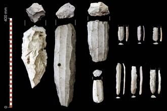 Descubren en Brihuega talleres prehistóricos de fabricación de cuchillos de sílex