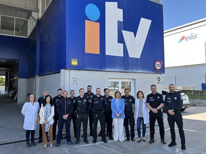 La Escuela de Protección Ciudadana del Gobierno regional imparte formación sobre inspección técnica de vehículos a policías locales de la provincia de Guadalajara