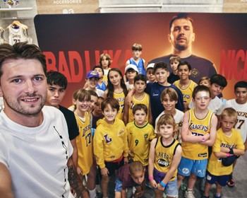 Luka Don?i? deslumbra a Madrid en dos eventos de baloncesto únicos