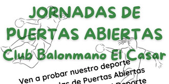 El Club Balonmano El Casar abre sus puertas para nuevos jugadores