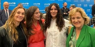 Mariam de Alovera recibe un premio UNICEF de la reina