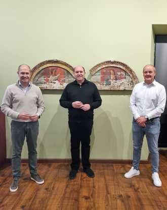 "La Anunciación" del retablo de Pareja, símbolo de encuentro