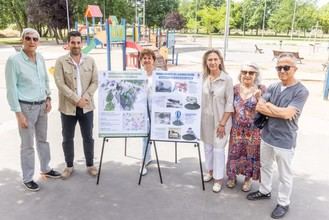 Nuevo parque infantil en La Chopera rinde homenaje a la historia aeronáutica de Guadalajara