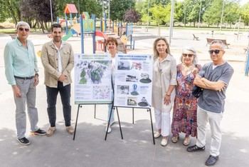 Nuevo parque infantil en La Chopera rinde homenaje a la historia aeronáutica de Guadalajara