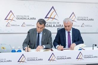 Diputación y CHT colaboran en la conservación de cauces en Guadalajara